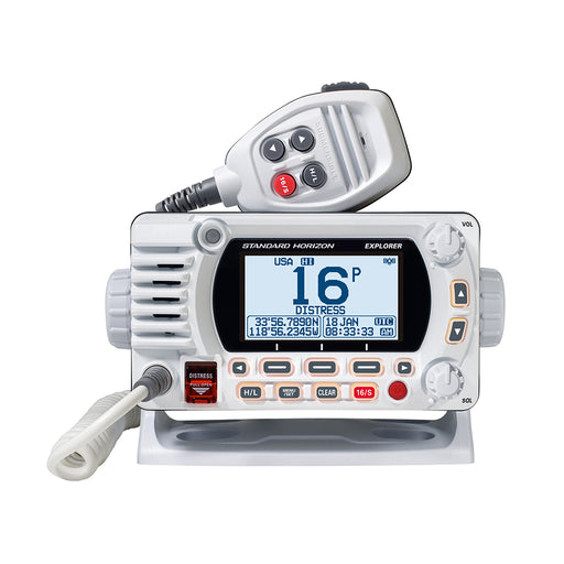 Standard Horizon GX1850W Fixed Mount VHF - NMEA 2000 - White