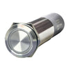 PlashLights REVERT Harsh Environment 22MM 3 Color Dual Output Push Button Switch - Stainless Steel | HPBS-DO-22-SS-M