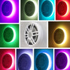 PlashLights Multicolor LED Speaker Rings - High Output - JL Audio M6-770X | SPKR-KIT-JL-M6-770X