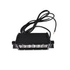 PlashLights 6" XX-Series LED Light Bar Marine Black Housing (5W), Double Row Combo Beam. | XX-6-5W
