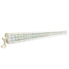 PlashLights 50" XX-Series LED Light Bar - 5W - Straight - White Housing | XX-50-5W-WHT