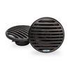Aquatic AV EC122 Economy 6.5" Waterproof Marine Coaxial Speakers, 160W Total Power, 4 Ohm, Matte Black, Pair