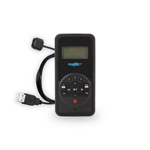 Aquatic AV RF6 Handheld IP66 Waterproof Wireless RF Remote Control Handset with Charging Cable, Floats (RF611)