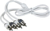 T-Spec RCA v10 Series 2-Channel Audio Cable - 3 FT