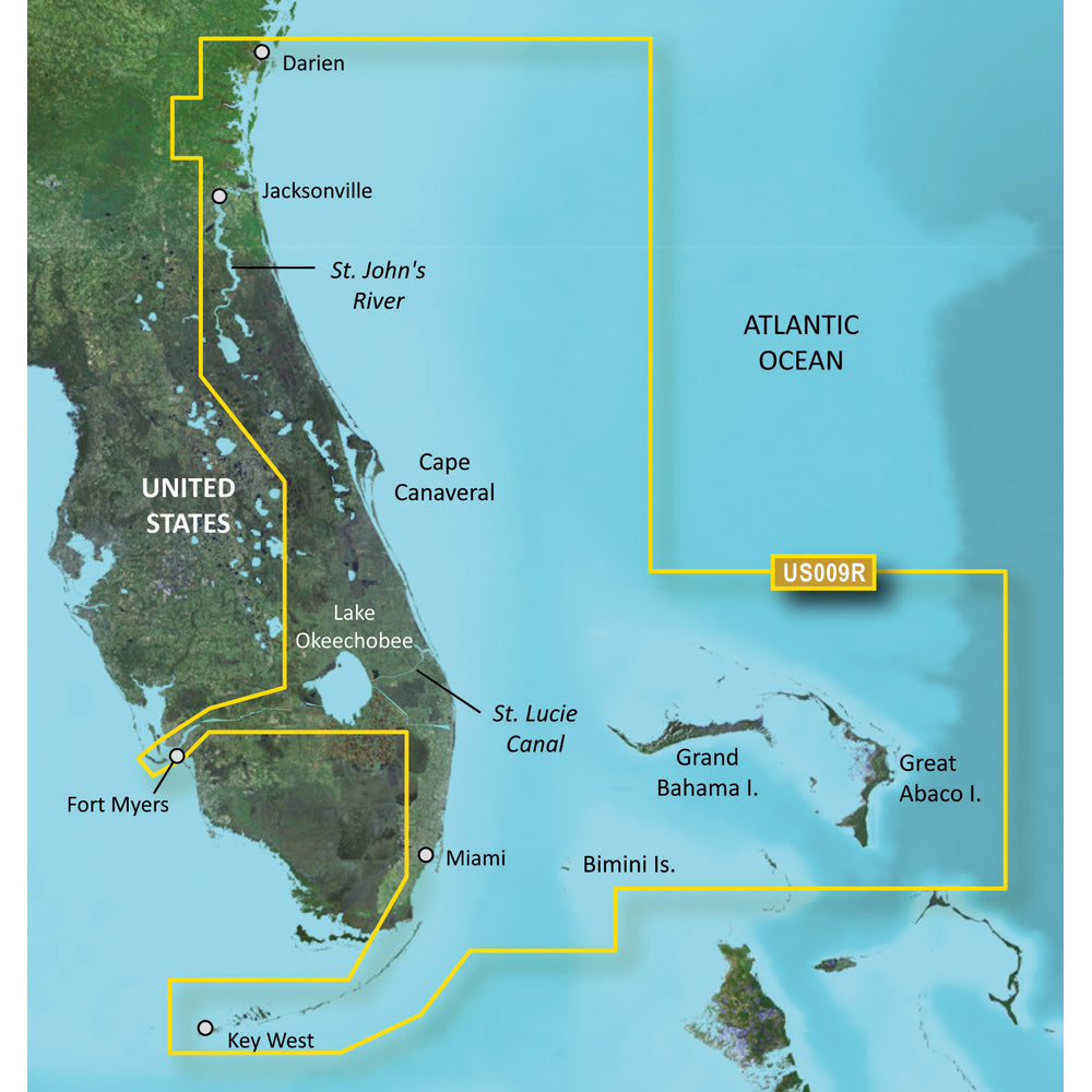 Garmin BlueChart g3 Vision HD - VUS009R - Jacksonville - Key West - microSD/SD (010-C0710-00)