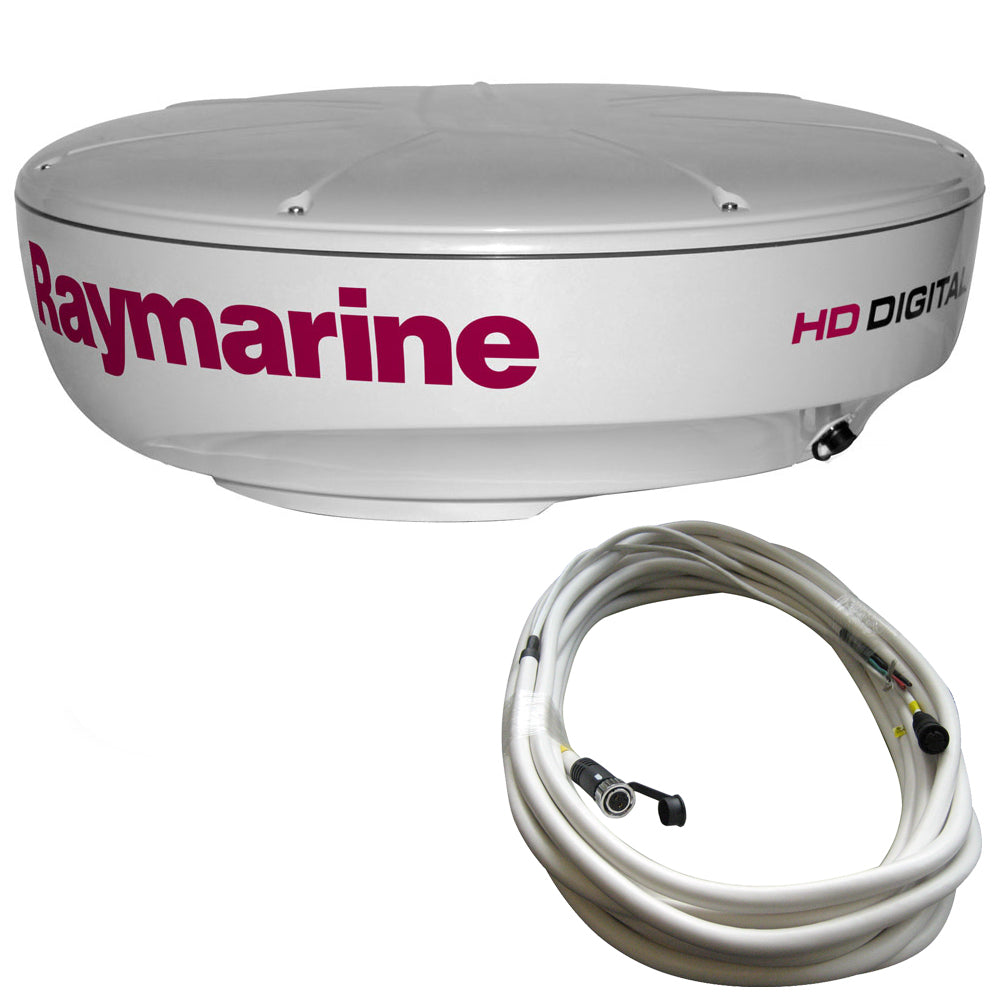 Raymarine RD424HD 4kW Digital Radar Dome with 10M Raynet Data Cable (T70169)