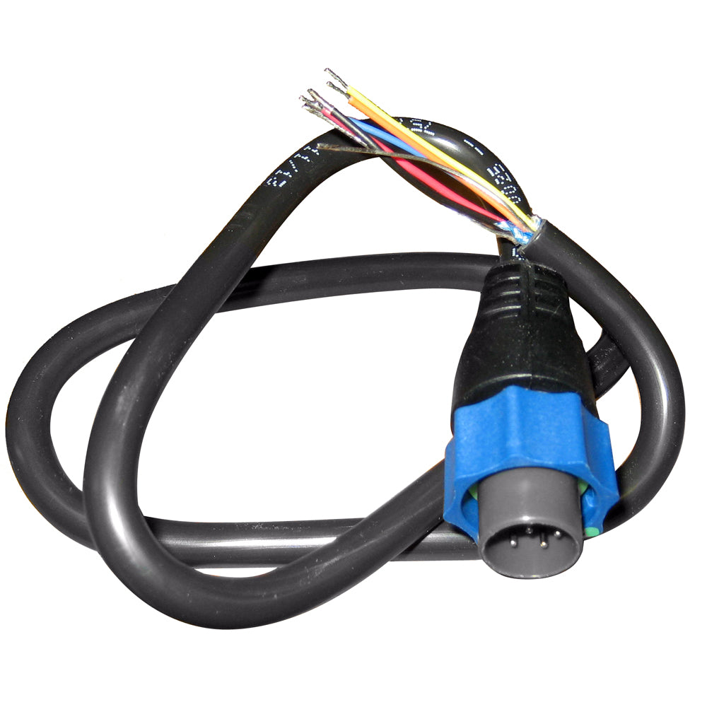 Lowrance Adapter Cable 7-Pin Blue To Bare Wires (000-10046-001)