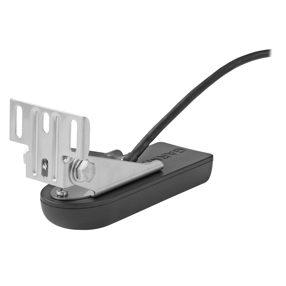 Garmin GT52HW-TM Plastic, Transom-Mount or Trolling Motor Transducer, High Wide CHIRP/DownVü/SideVü - 455/800kHz, 500W (010-12405-00)