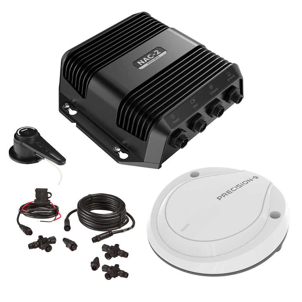 Simrad NAC-2 Autopilot Core Pack - NAC-2 Autopilot Computer, Precision-9 Compass, RF25N Rudder Feedback, and NMEA 2000 Starter Kit (000-13335-001)