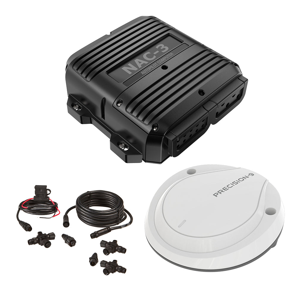 Simrad NAC-3 VRF Autopilot Core Pack - NAC-3 Computer, Precision-9 Compass, and NMEA 2000 Starter Kit (000-13338-001)