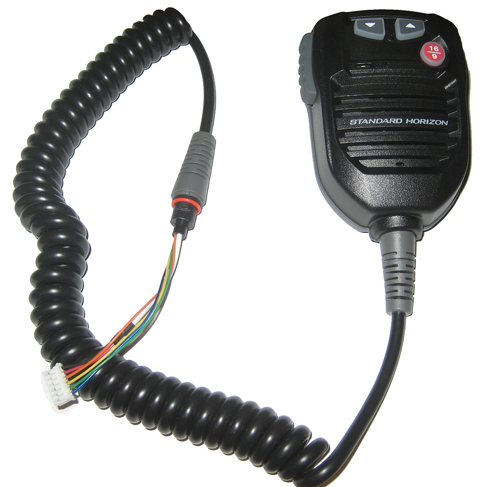 Standard Horizon CS2308402 Replacement VHF Mic for GX2000B, GX2100B, GX2150B, GX2200B - Black