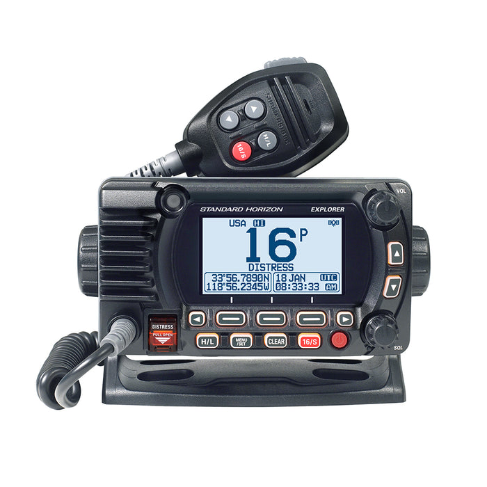 Standard Horizon GX1800GB Fixed Mount VHF w/GPS - Black