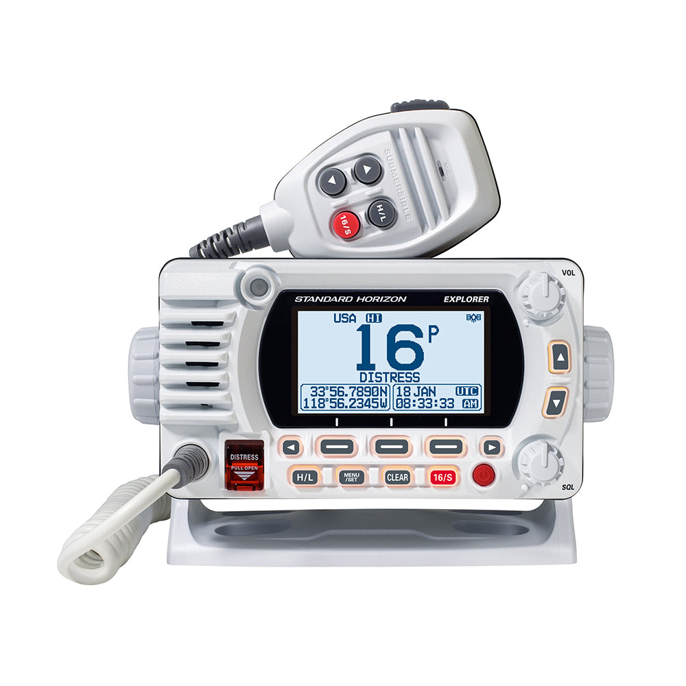 Standard Horizon GX1850W Fixed Mount VHF - NMEA 2000 - White