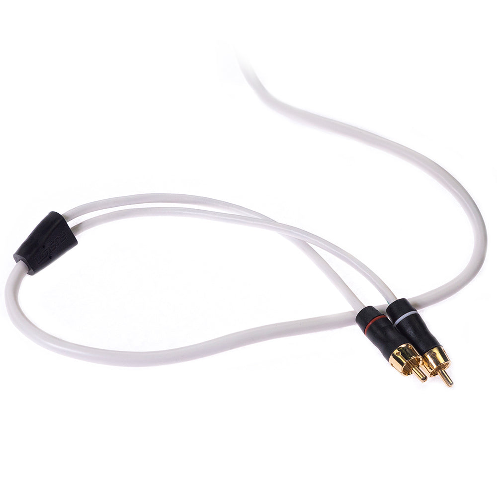 Fusion MS-RCA12 Performance 2-Channel RCA Marine Audio Cable, 12 ft (010-12615-00)