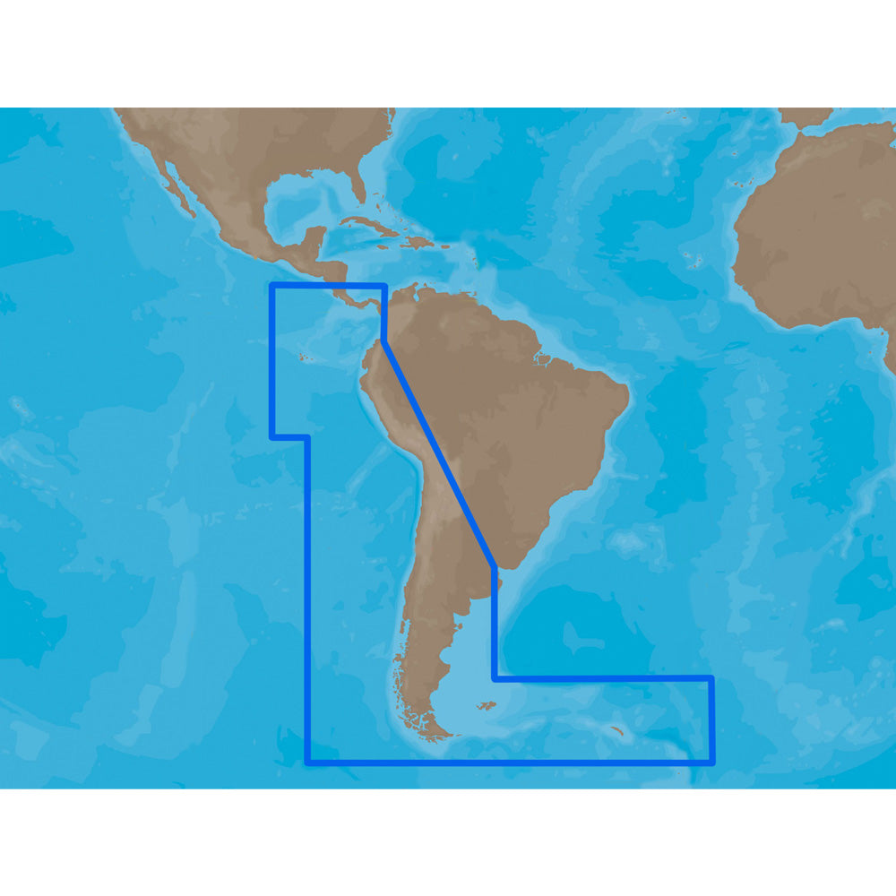 C-MAP MAX SA-M500 Costa Rica to Chile and the Falkland Islands Nautical Chart - Marine Navigation SD Card (SA-M500SDCARD)
