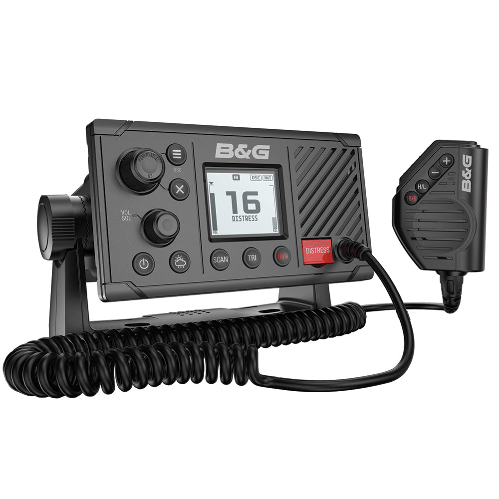 B&G V20S Fixed Mount VHF Radio with Built-in GPS Receiver and NMEA2000 Connectivity (000-14492-001)