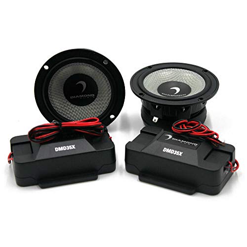 Diamond Audio DMD35 3.5" 20W RMS Full-Range Car Speakers (pair)
