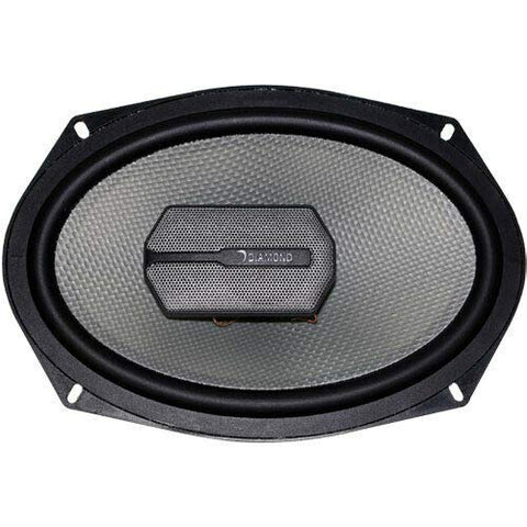 Diamond Audio DMD693 6x9" 60W RMS DMD Series 3-Way Coaxial Car Speakers (pair)