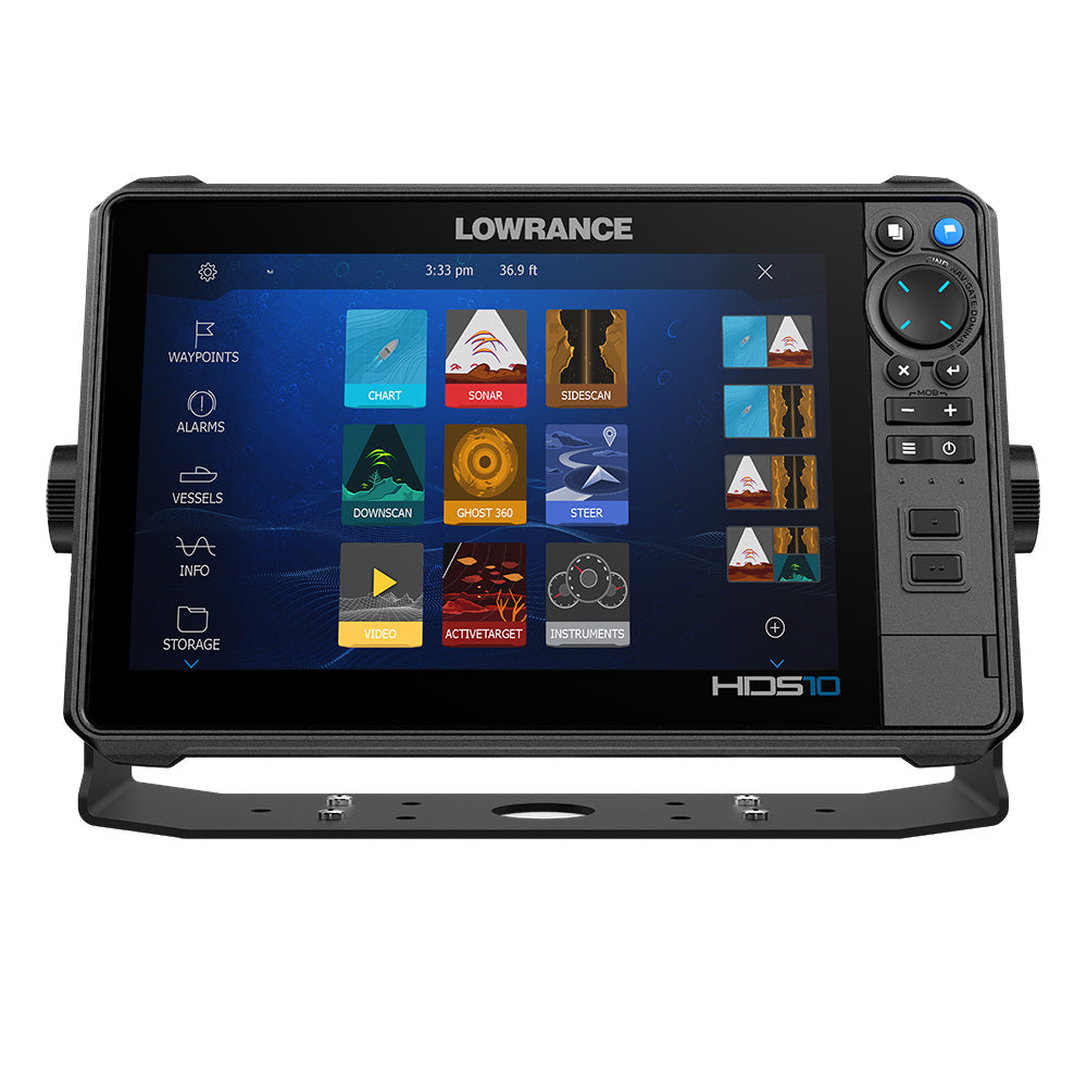 Lowrance HDS PRO 10 with Preloaded C-MAP DISCOVER OnBoard No Transducer (000-15999-001)