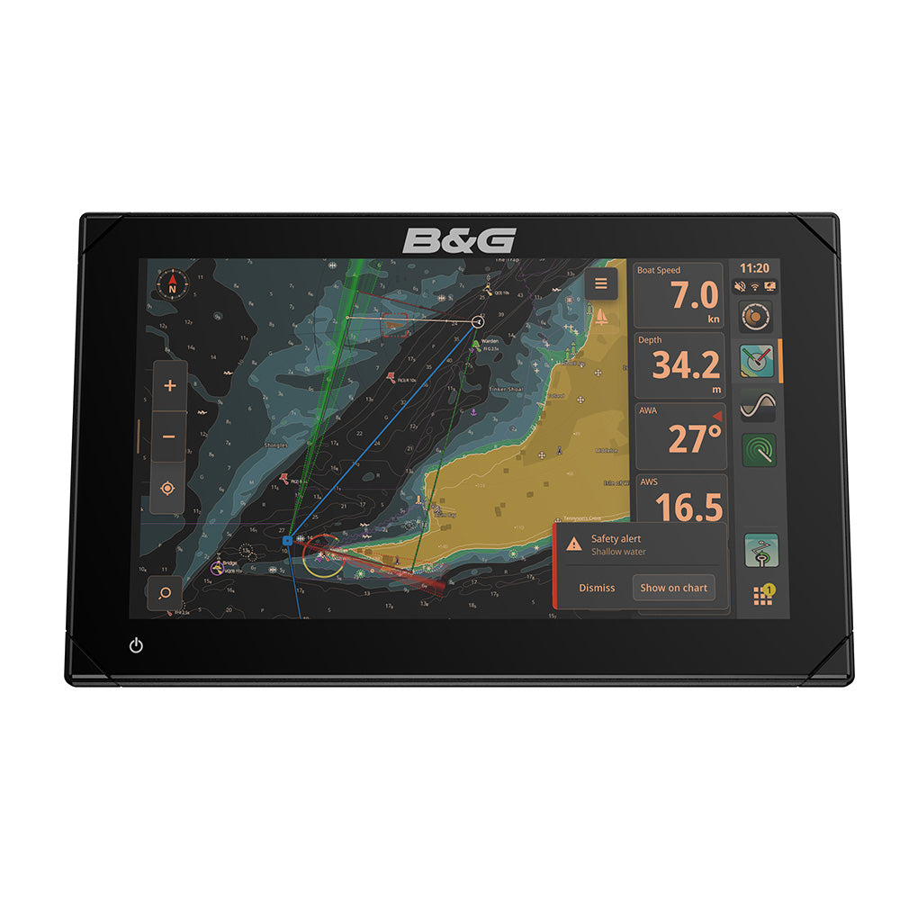B&G Zeus S 9 Chartplotter/Fishfinder with C-MAP DISCOVER X OnBoard Charts - No Transducer (000-15220-001)