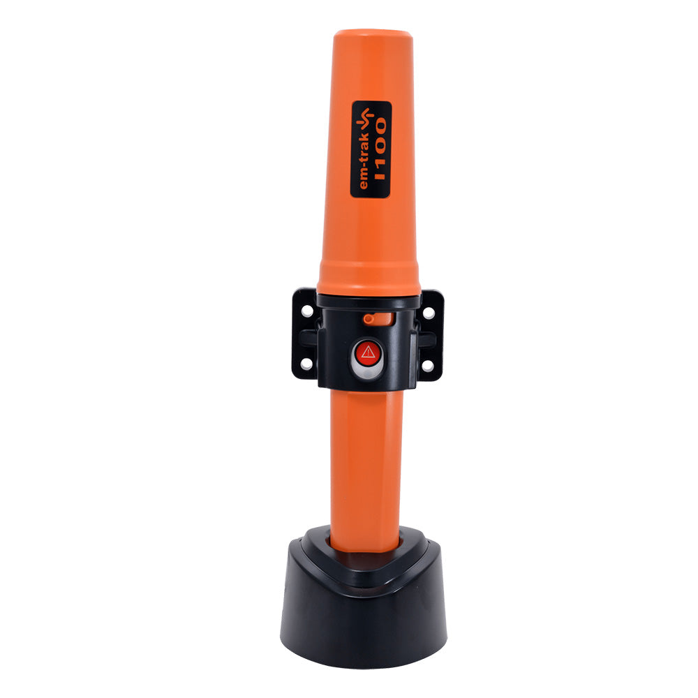 em-trak I100-X Ruggedized Small Vessel Tracker AIS Class B Transponder Kit with Rechargeable 120 hr Battery (417-0077)