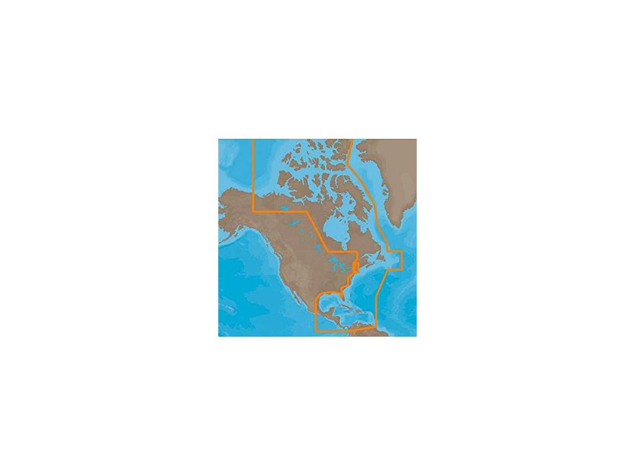 C-MAP 4D NA-D033 Atlantic Coast, Gulf of Mexico & Caribbean Continenta ...