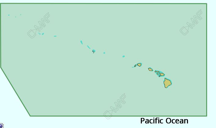 C-MAP 4D NA-D963 Hawaiian Islands Premium Nautical Chart - Marine Navigation microSD/SD Card (M-NA-D963-MS)