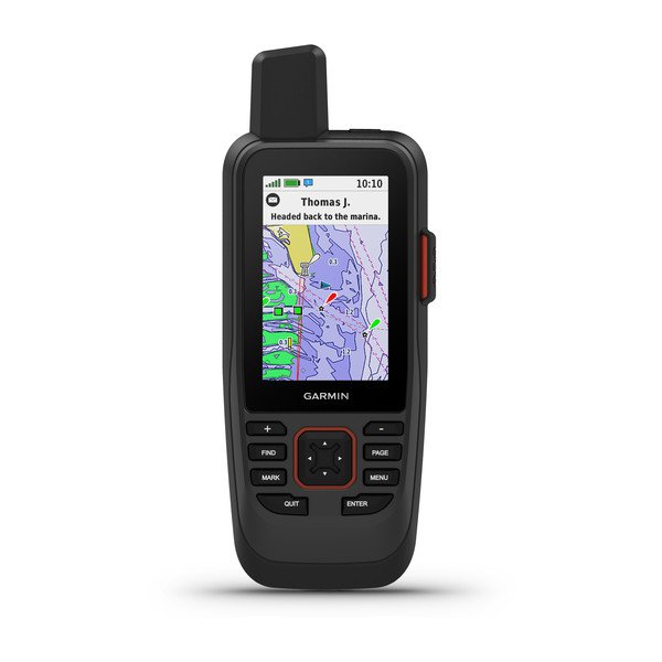 Garmin GPSMAP 86sci Handheld with inReach & BlueChart g3 Coastal Charts (010-02236-02)