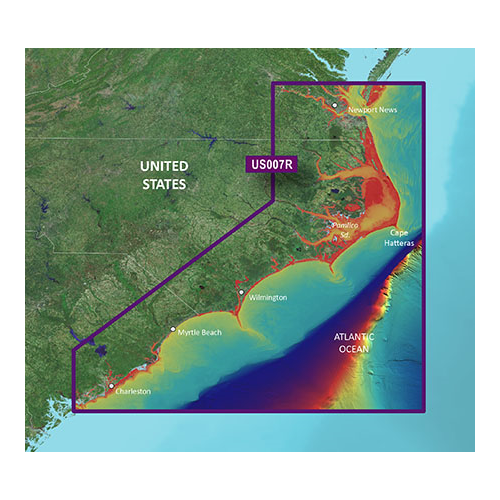 Garmin BlueChart g3 Vision HD - VUS007R - Norfolk - Charleston - microSD/SD (010-C0708-00)