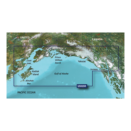 Garmin BlueChart g3 Vision HD - VUS025R - Anchorage - Juneau - microSD/SD (010-C0726-00)
