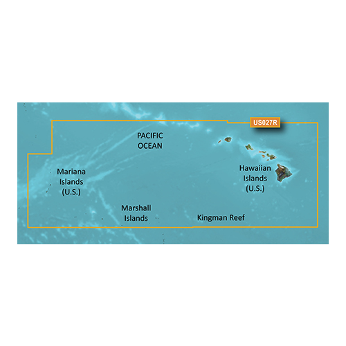 Garmin BlueChart g3 HD - HXUS027R - Hawaiian Islands - Mariana Islands - microSD/SD (010-C0728-20)