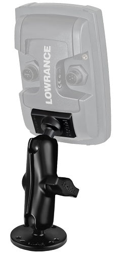 Lowrance Mark 4 and Elite 5 RAM 1" Mount with Quick Release (000-10909-001)