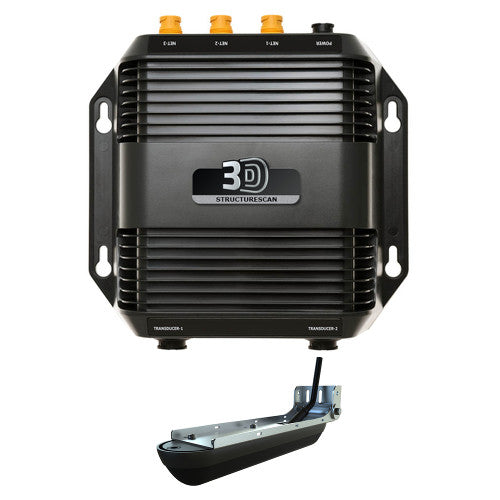 Lowrance StructureScan 3D SideScan Imaging with Module and Transom-Mount Transducer (000-12395-001)
