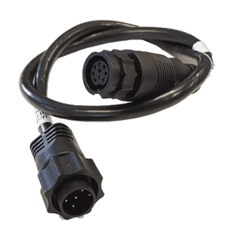 Lowrance Adapter Cable 9-Pin Transducer To 7-Pin unit non chirp (000-12571-001)