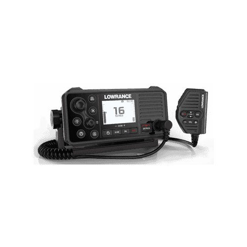 Lowrance Link-9 NMEA 2000/0183 VHF Radio with DSC and Dual-Channel AIS Receiver and Loud Hailer (000-14472-001)