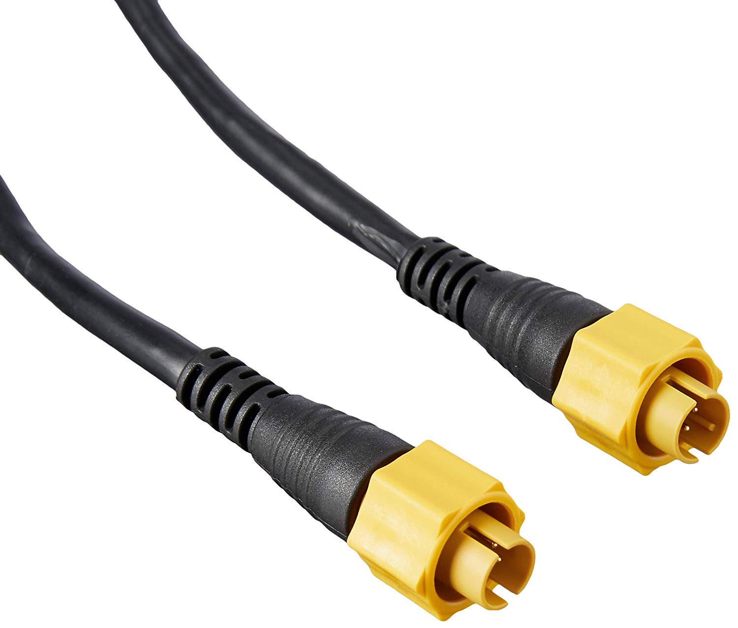 Lowrance ETHEXT-15YL 15' Ethernet Cable with 5-Pin Yellow Connectors (000-0127-29)