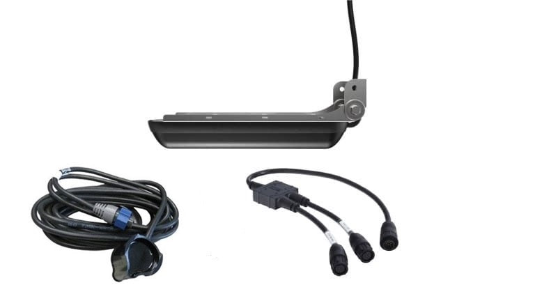 Lowrance Active Imaging 2-in-1 Transducer and 83/200 Pod In-Hull Transducer with Y-Cable (000-15813-001)