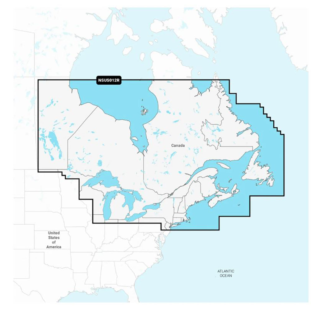 Garmin Navionics+ NSUS012R Canada, East & Great Lakes (010-C1484-20)