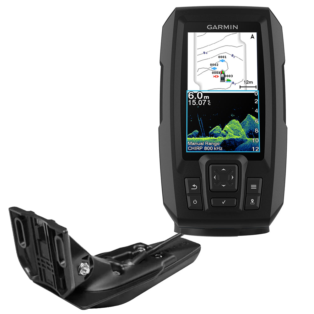 Garmin STRIKER Vivid 4cv Fishfinder with GT20-TM (010-02550-00)
