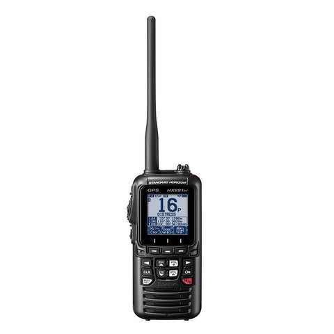 Standard Horizon HX891BTBK Handheld VHF w/Bluetooth - Black