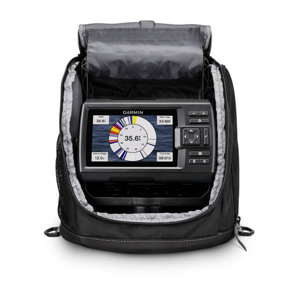 Garmin STRIKER Vivid 5cv Fishfinder Ice Fishing Bundle (010-02551-04)