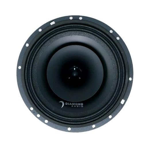 Diamond Audio MP652 6.5" 80W RMS Motorsport Pro Series 2-Way Coaxial Speakers (pair)