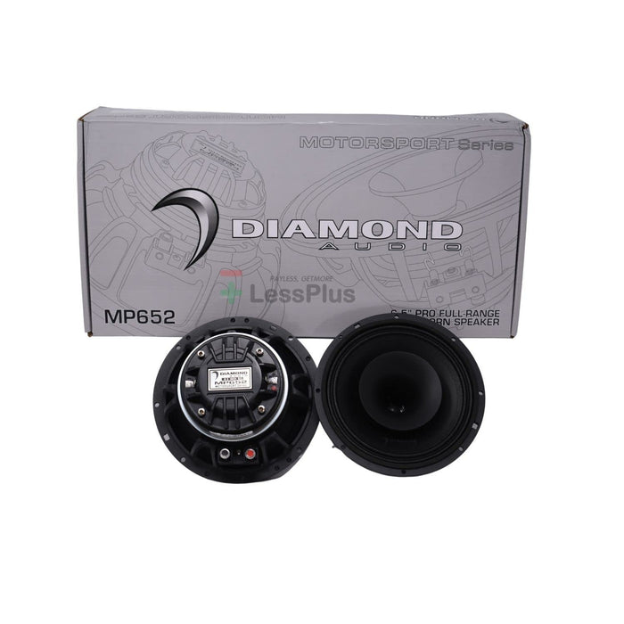 Diamond Audio MP652 6.5" 80W RMS Motorsport Pro Series 2-Way Coaxial Speakers (pair)