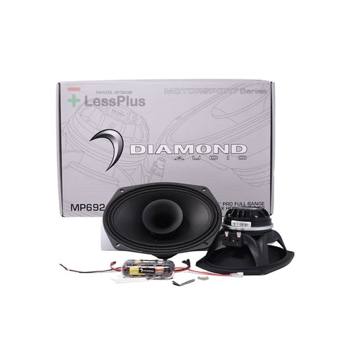 Diamond Audio MP692 6x9" 100W RMS Motorsport Pro Series 2-Way Coaxial Speakers (pair)