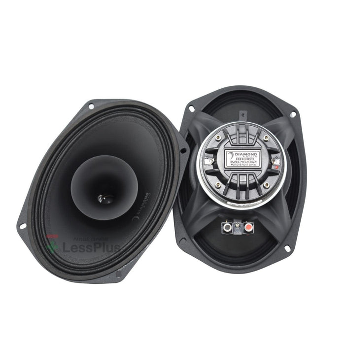 Diamond Audio MP692 6x9" 100W RMS Motorsport Pro Series 2-Way Coaxial Speakers (pair)