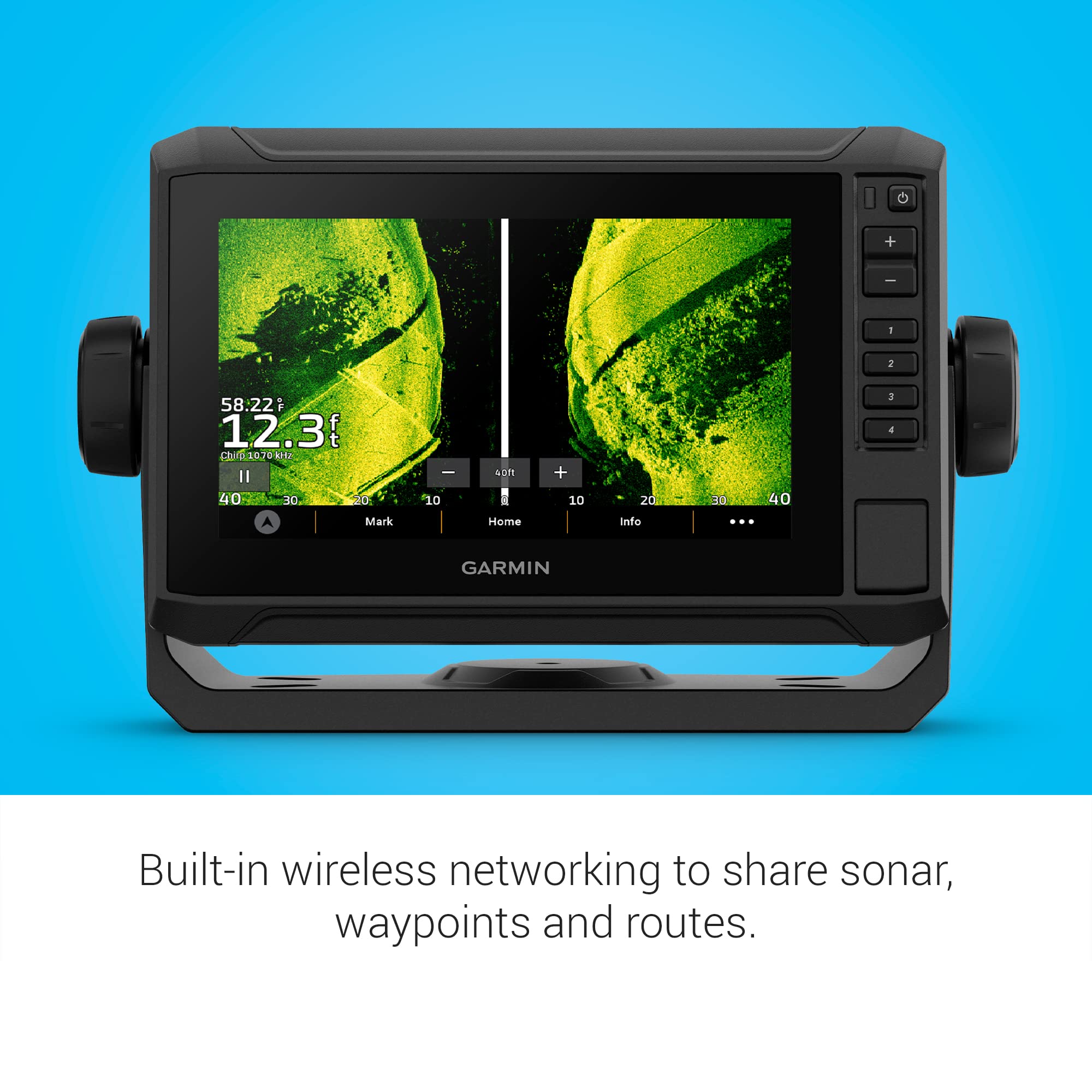 Garmin ECHOMAP UHD2 72sv Worldwide Basemap No Transducer (010-02683-00)