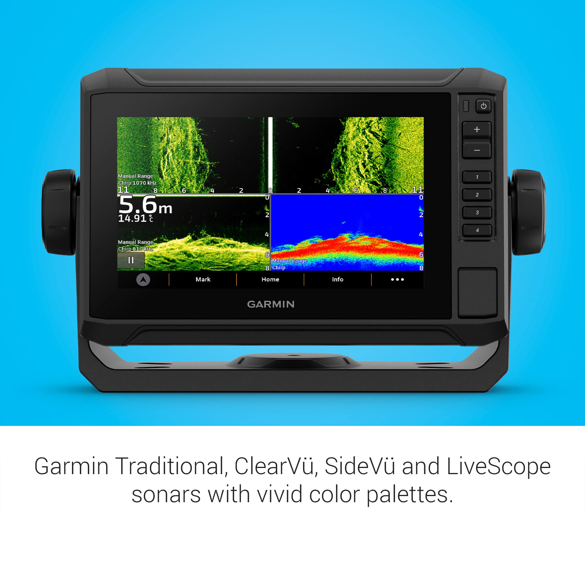 Garmin ECHOMAP UHD2 75sv Canada Inland and Coastal No transducer (010-02686-01)