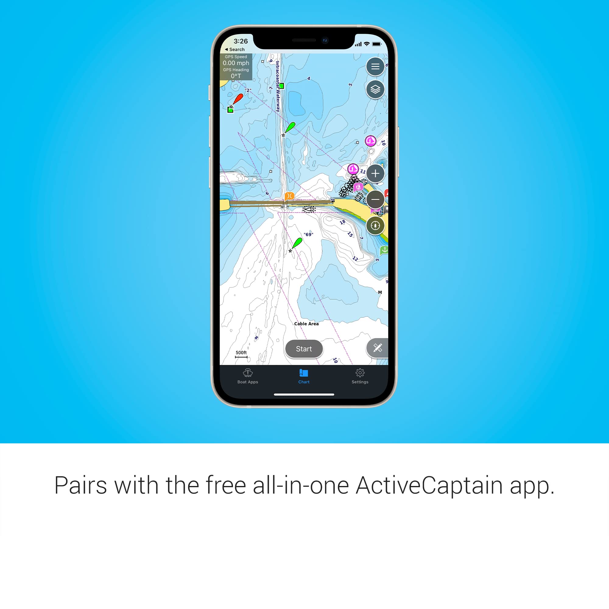 Garmin ECHOMAP UHD2 75sv Canada Inland and Coastal No transducer (010-02686-01)