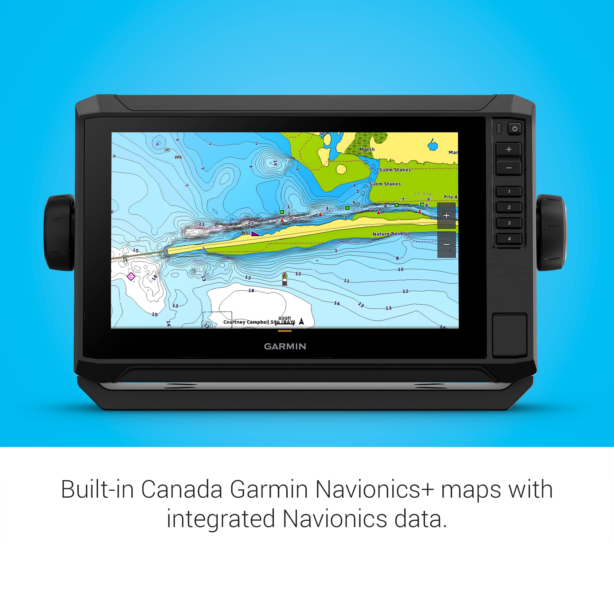Garmin ECHOMAP UHD2 95sv Canada Inland and Coastal No Transducer (010-02690-01)