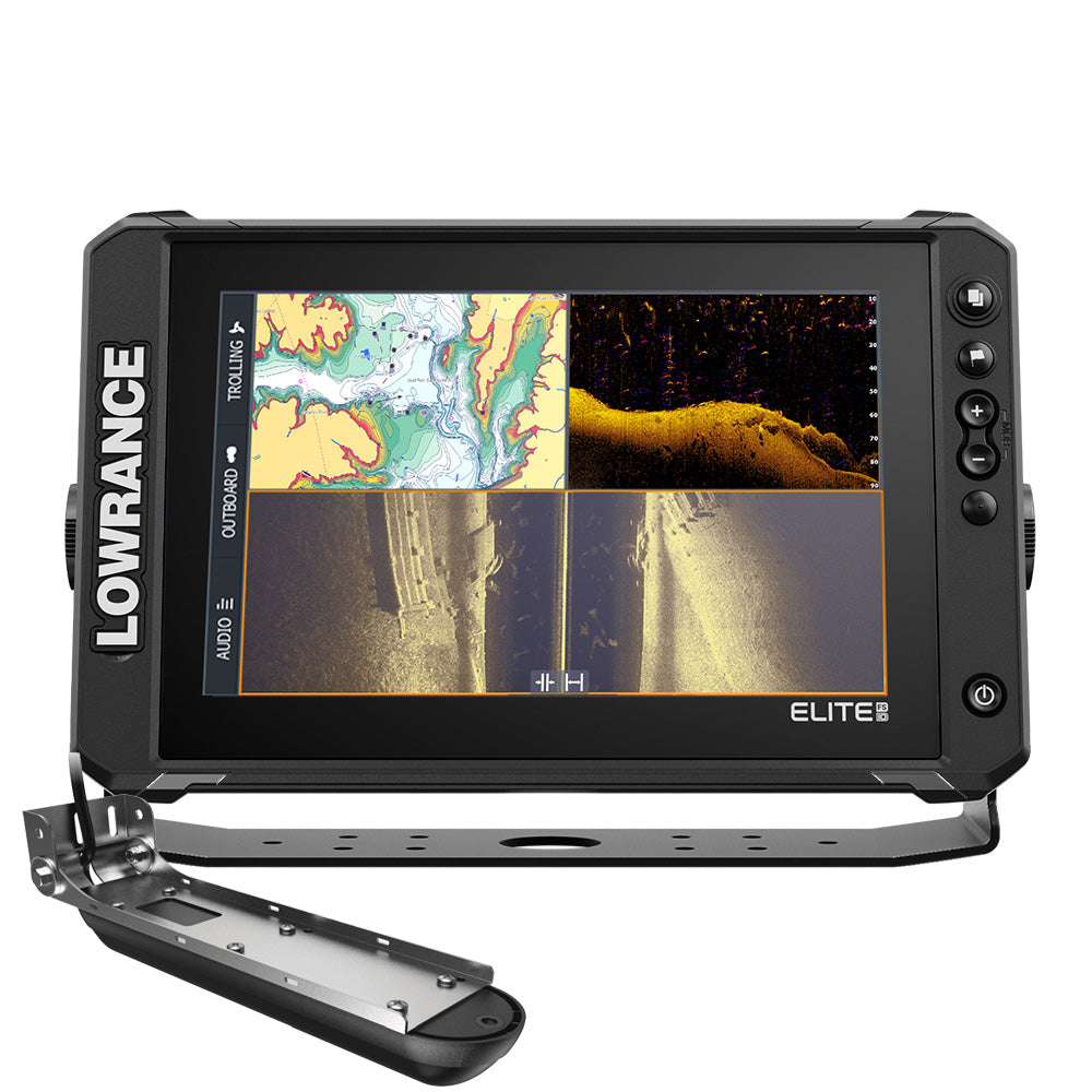 Lowrance Elite FS 10 with Active Imaging 3-In-1 Transducer and C-MAP DISCOVER OnBoard Charts (000-16430-001)
